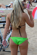 green bikini bottom